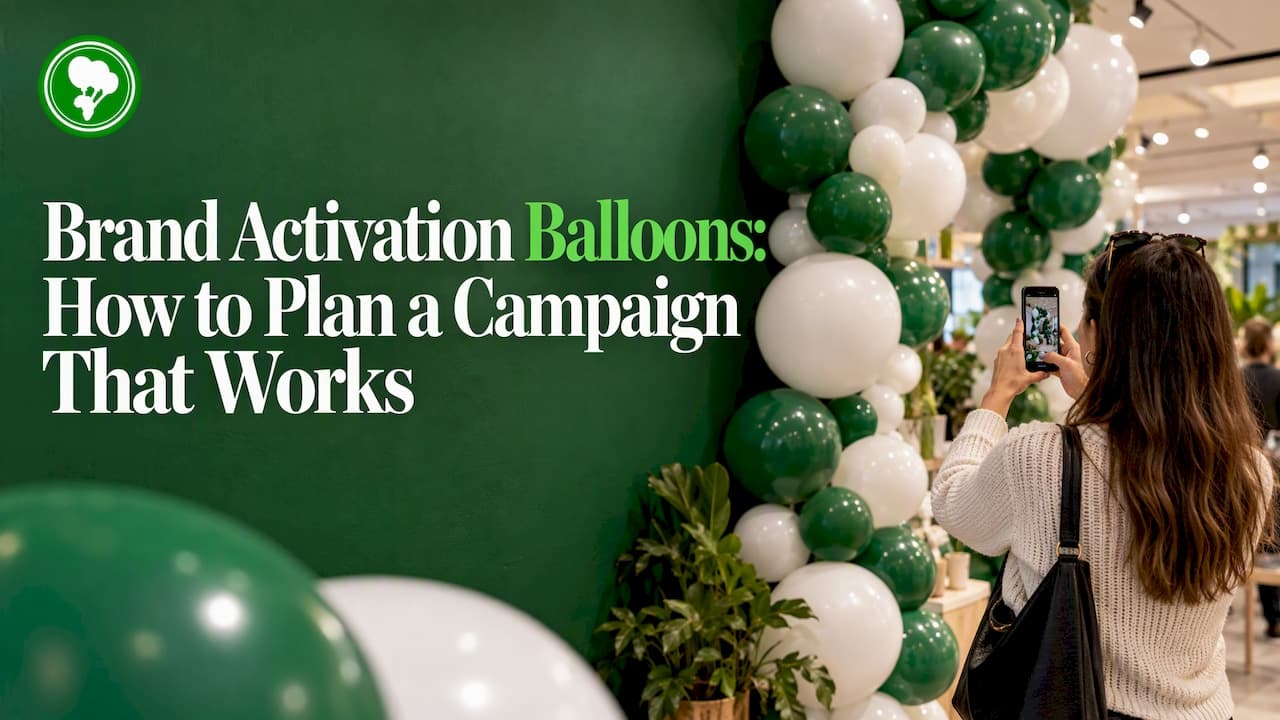 Brand Activation Balloons: How to Plan a Campaign That Works