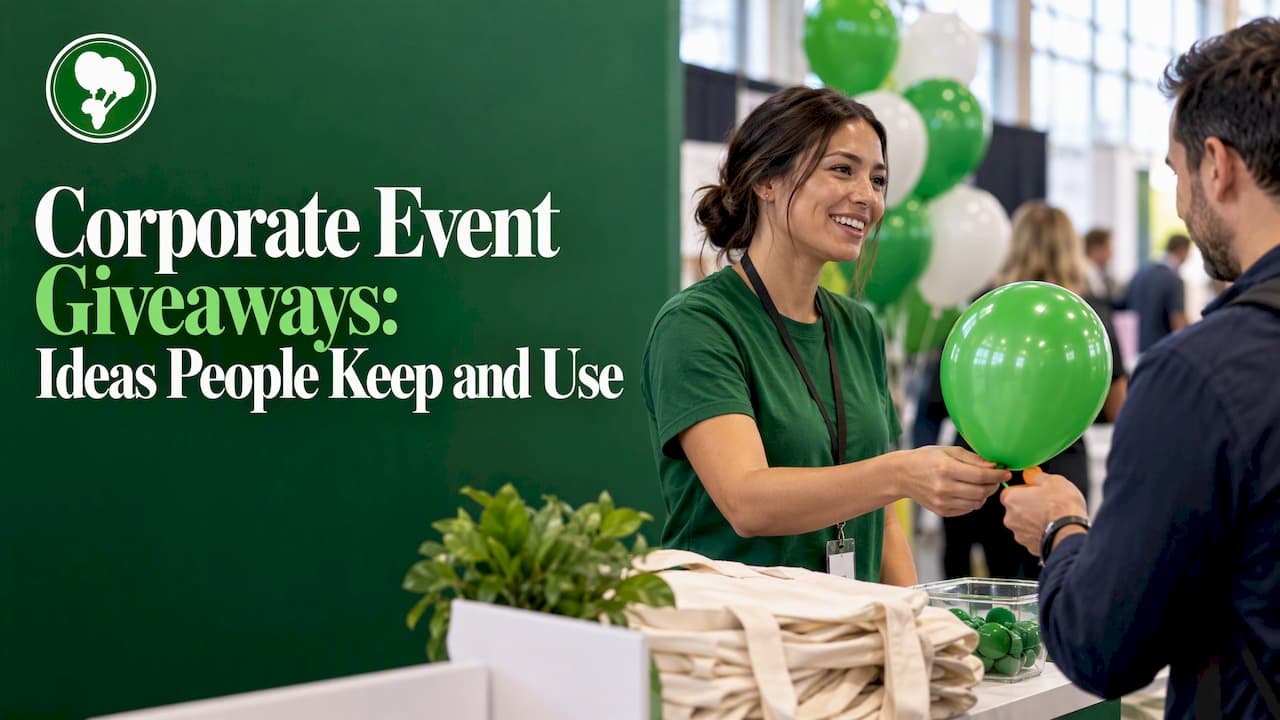 Corporate Event Giveaways: Ideas People Keep and Use