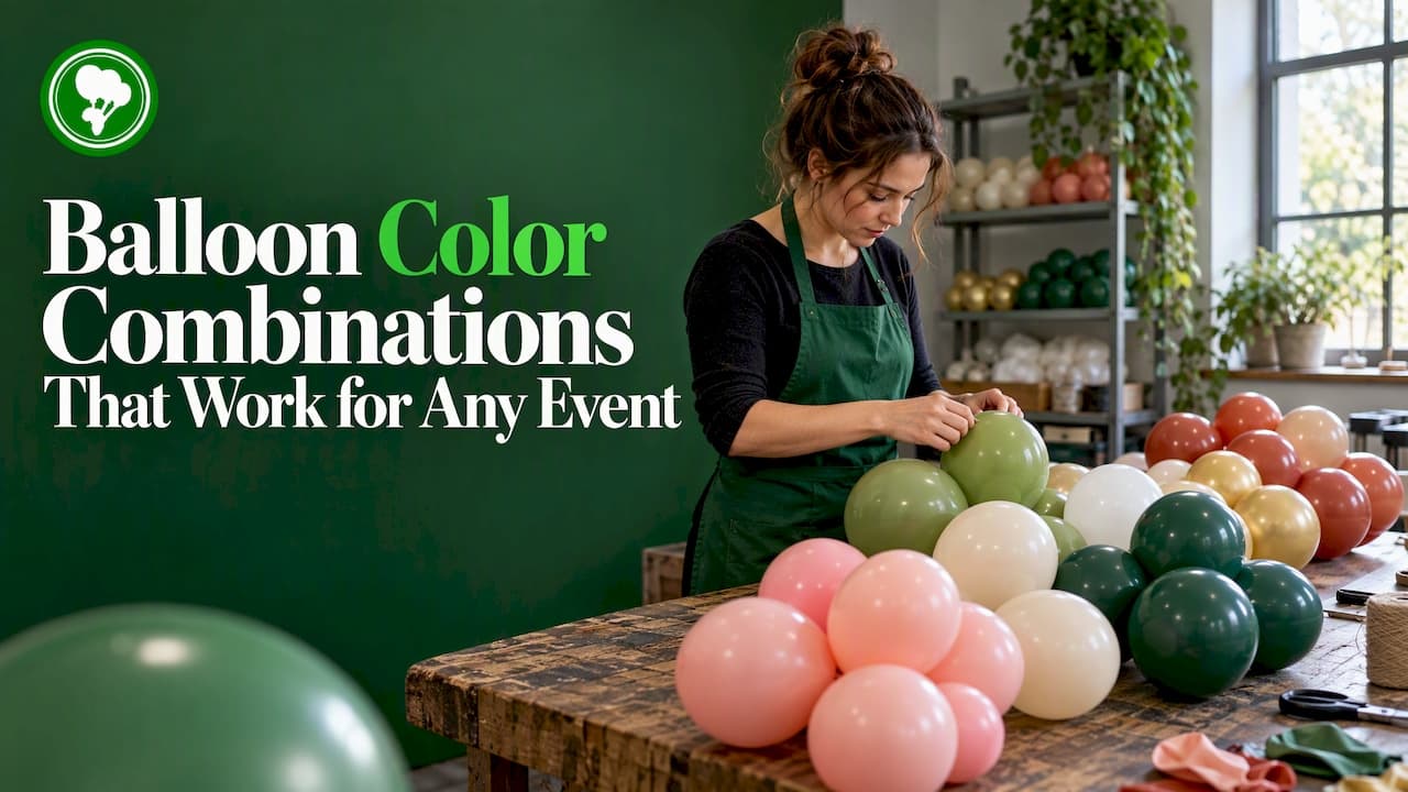 Balloon Color Combinations That Work for Any Event