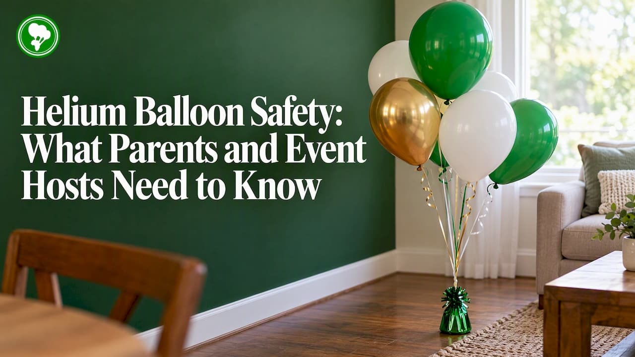 Helium Balloon Safety: What Parents and Event Hosts Need to Know
