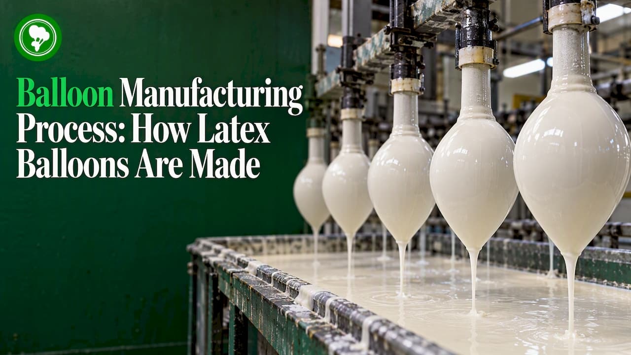 Balloon Manufacturing Process: How Latex Balloons Are Made